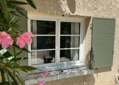 Volets Battants alu 7039 à Travaillan