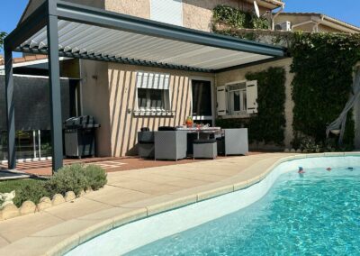 Pergola bioclimatique 7016 à Orange (84100)